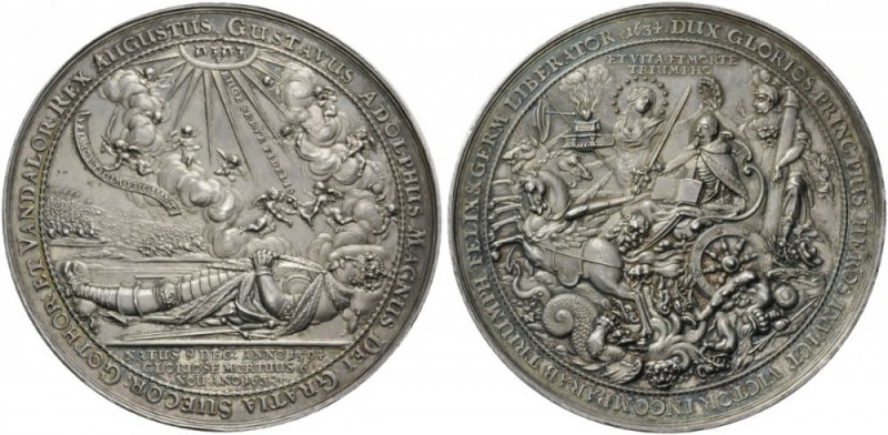 European Medals from 1513 to 1788 
 Sweden. Gustavus II Adolphus, 1611–1632. Me...
