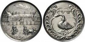 European Medals from 1513 to 1788 
 Netherlands, The Dutch Republic. The Hague . Plaquettepenning (Silver, 73mm, 66.19 g), in honor of Cornelia van W...