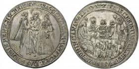 European Medals from 1513 to 1788 
 Germany, Hamburg. Double Schautaler or marriage taler (Silver, 61mm, 57.8 g 12), undated but mid 17th century. WA...
