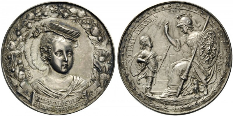 European Medals from 1513 to 1788 
 Netherlands, The Dutch Republic. Willem III...
