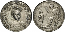 European Medals from 1513 to 1788 
 Netherlands, The Dutch Republic. Willem III, Prince of Orange, 1650-1702. Plaquettepenning (Silver, 65mm, 49.72 g...