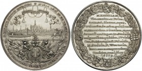 European Medals from 1513 to 1788 
 Netherlands, The Dutch Republic. Medal (Silver, 62mm, 78.46 g 12), on the building of the Haarlem–Leiden Canal, A...