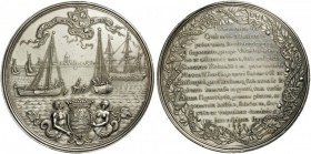 European Medals from 1513 to 1788 
 Netherlands, The Dutch Republic. Zeeland . Medal (Silver, 70mm, 117.19 g 12), on the recovery of a sunken treasur...