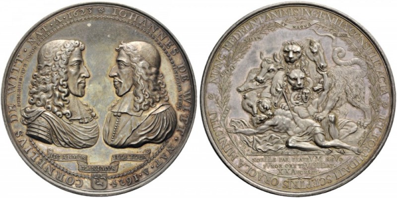 European Medals from 1513 to 1788 
 Netherlands, The Dutch Republic. Medal (Sil...
