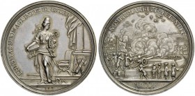 European Medals from 1513 to 1788 
 Netherlands, The Dutch Republic. Medal (Silver, 44mm, 38.54 g 12), on the freeing of Nijmegen from the French sie...