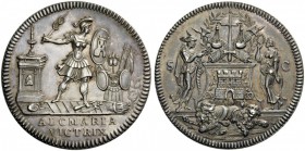 European Medals from 1513 to 1788 
 Netherlands, The Dutch Republic. Alkmaar . Token (Silver, 33mm, 12.36 g 12), friendships-token of the city of Alk...