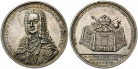 European Medals from 1513 to 1788 
 Holy Roman Empire. Francis I, 1745-1765. Medal (Silver, 45mm, 38.72 g 12), on the election of Francis I as Empero...