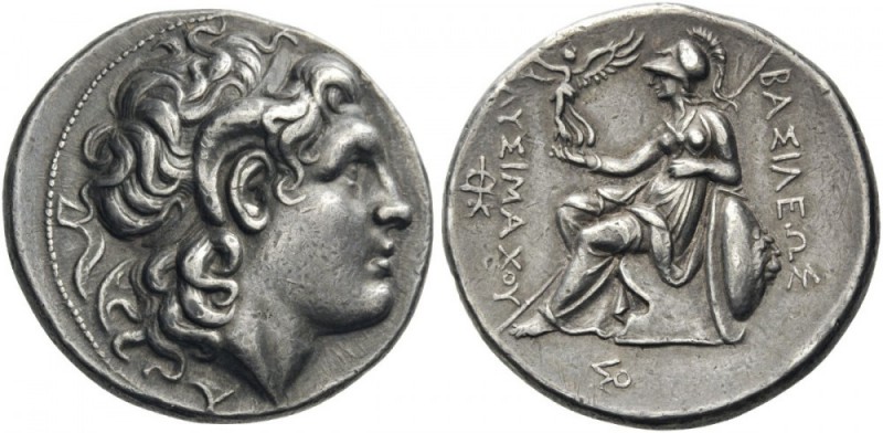 GREEK COINS 
 KINGS of THRACE 
 Lysimachos, 305-281 BC. Tetradrachm (Silver, 2...