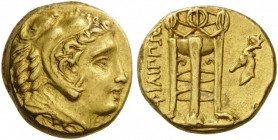 GREEK COINS 
 MACEDON 
 Philippoi. Circa 356-345 BC. Stater (Gold, 16mm, 8.58 g 8). Head of Herakles to right, wearing lion skin headdress. Rev. ΦΙΛ...