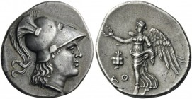 GREEK COINS 
 PAMPHYLIA 
 Side. Circa 430-400 BC. Circa 205-100 BC. Tetradrachm (Silver, 31mm, 16.58 g 12), Ath.... Head of Athena to right, wearing...