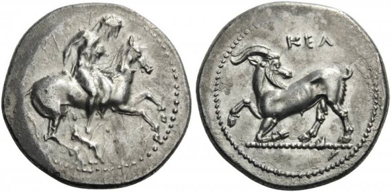GREEK COINS 
 CILICIA 
 Kelenderis. Circa 350-330 BC. Stater (Silver, 24mm, 10...