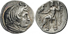 GREEK COINS 
 EGYPT 
 Ptolemy I Soter, as satrap, 323-305 BC. Tetradrachm (Silver, 26mm, 17.37 g 12), Alexandria, 320. Head of Alexander the Great t...