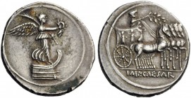 ROMAN COINS 
 Octavian, Denarius (Silver, 20mm, 3.99 g 1), uncertain Italian mint (Rome?), 30 BC. Victory standing right on prow, holding a wreath an...