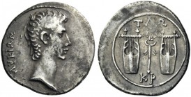ROMAN COINS 
 Augustus, 27 BC-AD 14. Drachm (Silver, 18mm, 3.22 g 11), Lycian League, Tlos and Kragos, 27-20 BC. ΛΥΚΙΩΝ Bare head of Augustus to righ...