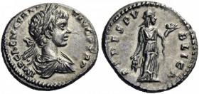 ROMAN COINS 
 Caracalla, 198-217. Denarius (Silver, 19mm, 4.00 g 11), Rome, 198. IMP CAE M AVR ANT AVG P TR P Laureate, draped and cuirassed bust of ...