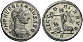 ROMAN COINS 
 Aurelian, 270-275. Denarius (Billon, 19mm, 3.03 g 12), Rome, 274-275. IMP AVRELIANVS AVG Laureate and cuirassed bust of Aurelian to rig...