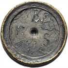 The Eparch Collection of Roman, Byzantine and Islamic Weights
LATE ROMAN – BYZANTINE COMMERCIAL WEIGHTS
Circa 7th century. Weight of 6-ounkia (Brass...