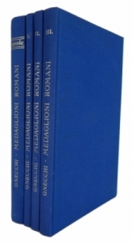 GNECCHI Francesco. Medaglioni romani, Opera in tre volumi corredata da 162 tavol...