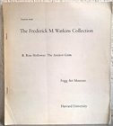 ROSS HOLLOWAY R. The Frederick M. Watkins Collection. The ancient coins. USA, 1973. pp. 53, ill. n. t.