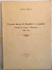 PROTA Carlo. Il mezzo denaro di Atenolfo I e Landolfo Principi di Capua e Benevento (900-910). Napoli, 1914. pp. 7, ill. n. t. raro