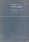 BANK LEU AG & MUNZEN UND MEDAILLEN AG. Auction Basel 3-4/12/1965. Sammlung Walter Niggler I Teil. Griechische munzen. Paperback, lots 554, pl. 32