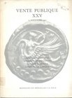 MUNZEN UND MEDAILLEN AG. Auktion XXV. Monnaies grecques, romaines et bizantines, Coins of Palestine, livres de numismatiques. Basel, 17 – Novembre – 1...