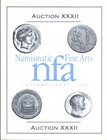 NUMISMATIC FINE ARTS. Auction XXXII. Ancient greek, roman and Judean coins. New York, 10 – June – 1993. Pp. no numerate, nn. 371, tutti illustrati, ta...