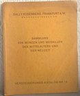 ROSEMBERG Sally. Frankfurt am Main, 1925. Versteigerung-Katalog Nr. 73. Sammlung von Munzen und medaillen des mittelaters und der neuzeit. pp. 22, nn....