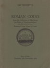 SOTHEBY’S. London, 4/11/1982: Roman coins from the Collection of His Grace the Duke of Northumberland K.G., P.C., G.C.V.O., F.R.S. removed from Alnwic...
