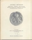 STERNBERG F. Auktion 6. Antike munzen; Griechen – Romer – Byzantiner – Spezialsammlung Judiche munzen, numismatiche literatur. Zurich, 25 – November –...