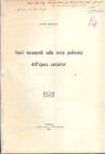 RIZZOLI Luigi. Nuovi documenti sulla zecca padovana dell' epoca carrarese. Venezia, 1917. Paperback, pp. 20. rare