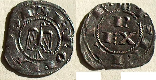 ITALY, MESSINA, Federico II di Svevia (1194-1259) Denaro 1212-1213 REX ROMANORUM...