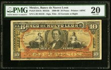 Mexico Banco Nacional de Mexicano 10 Pesos 20.2.1907 Pick S361b M435b PMG Very Fine 20. 

HID09801242017