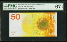 Netherlands Nederlandsche Bank 50 Gulden 4.1.1982 Pick 96 PMG Superb Gem Unc 67 EPQ. 

HID09801242017