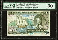 Seychelles Government of Seychelles 50 Rupees 1.8.1973 Pick 17e PMG Very Fine 30. The famous "SEX" note.

HID09801242017