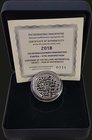 GREECE: 6 Euro (2018) in silver (0,925) commemorating the 100th anniversary of the Greek Mathematical Society. Inside official case and carton box wit...