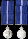 GREECE: AIR FORCE Long Service and Good Conduct Medal (1937) for N.C.Os (non commissioned Officers). 2nd Class: Silver-plated medal for 15 years of se...