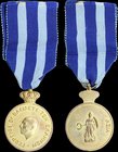 GREECE: 1946 MEDAL of MERIT for Warrant Officers of the Gendarmery. It was awarded to Warrant officers of the Royal Gendarmery after the completion of...