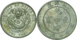 China-Zhili
Kuang-hsu Yuan-pao 1 Dollar Silver
Year: 1908
Condition: VF
Diameter: 39.00mm
Weight: 26.70g
Purity: .900
Remarks: No Refunds/No Re...