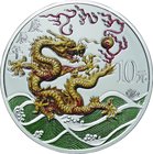China
Year of the Dragon 10 Yuan Colorized Silver Proof
Year: 2000
Condition: Proof
Diameter: 40.00mm
Weight: 31.10g
Purity: .999