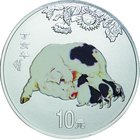 China
Year of the Pig 10 Yuan Colorized Silver Proof
Year: 2007
Condition: Proof
Diameter: 40.00mm
Weight: 31.10g
Purity: .999