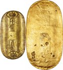 Japan
Keicho Koban Kin Gold JNDA09-13
Condition: VF-EF
Diameter: (approx.)71mm
Weight: 17.73g
Purity: 金857/銀143