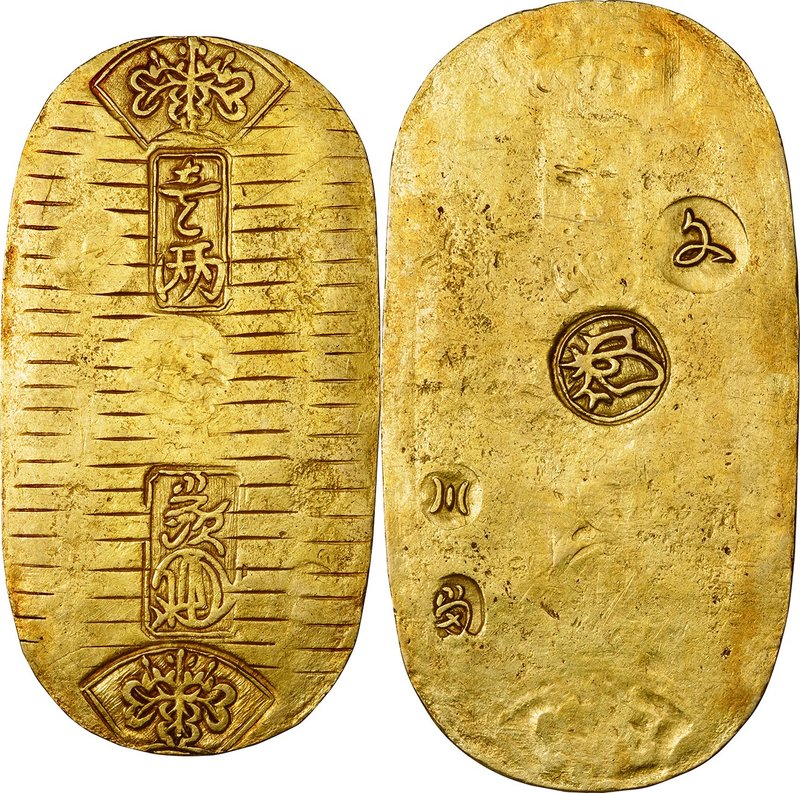 Japan
Bunsei Koban Kin Gold JNDA09-20
Year: 1819
Condition: VF-EF
Diameter: ...