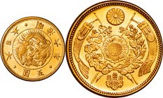 Japan
Old type 5 Yen Gold Reduced JNDA01-3A
Year: 1873
Condition: FDC
Diameter: 21.82mm
Weight: 8.33g
Purity: .900