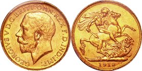 Australia
George V 1 Sovereign Gold
Year: 1918(P）
Condition: VF-EF
Grade (Slab): PCGS MS63
Diameter: 21.00mm
Weight: 7.99g
Purity: .917
