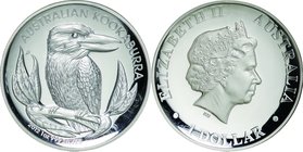 Australia
Kookaburra 1 Dollar (1oz) Ultra High Relief Silver Proof
Year: 2012
Condition: Proof
Grade (Slab): NGC PF70 ULTRA CAMEO
Diameter: 33.00...
