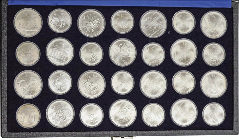 Canada
Montreal Olympic Series I-VII Silver 28-Coin Complete Set
Year: 1973-19...