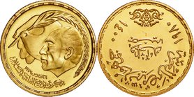 Egypt
Israel Peace Treaty 1 Pound Gold Proof
Year: AH1400(1980)
Condition: Proof
Diameter: 24.00mm
Weight: 8.00g
Purity: .875
Mintage: 500 Piec...