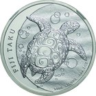 Fiji
Hawksbill Turtle-Taku 2 Dollars Silver
Year: 2013
Condition: FDC
Grade (Slab): NGC MS70
Diameter: 40.00mm
Weight: 31.10g
Purity: .999