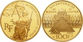 France
200th Anniversary of Rouble 100 Francs Gold Proof
Year: 1993
Condition: Proof
Diameter: 31.00mm
Weight: 17.00g
Purity: .920
Mintage: 5,0...
